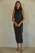FIFTH AVE SATIN DRESS